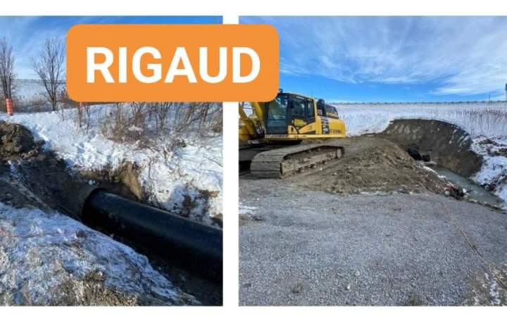 Travaux Rigaud 1 Québec